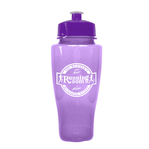 Polysure Twister Custom  Bottle 24 oz  Translucent Violet/Violet