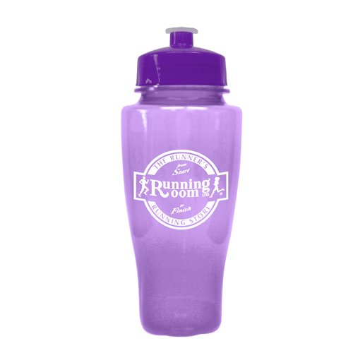 Polysure Twister Bottle 24 oz Translucent Violet/Violet