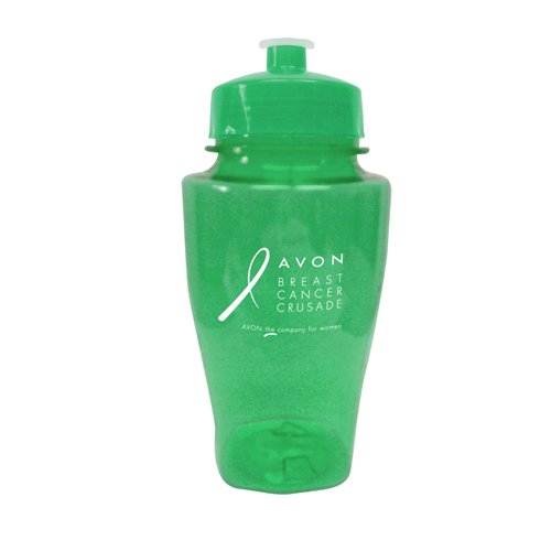 Polysure Twister Bottle 16 oz Translucent Green