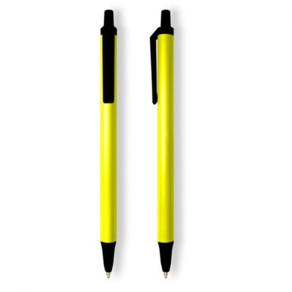 BIC® Clic Stic® Pen Yellow/Black Trim
