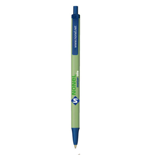 BIC® Clic Stic® Pen Green Barrle/Blue Trim