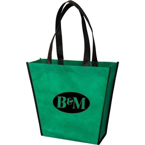 Small Handy Custom Tote Bag Green