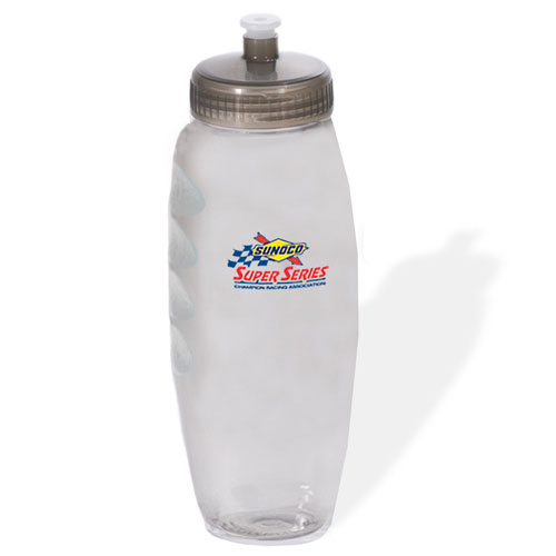 PolyClear Gripper Sports Bottle Clear