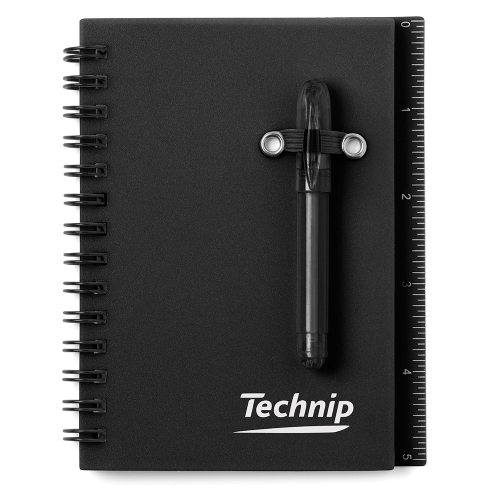 All-in-One Mini Notebook Set Translucent Black