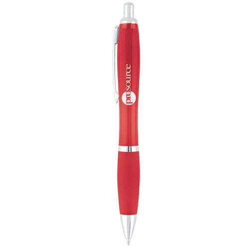 Translucent Curvaceous Gel Pen Translucent Red