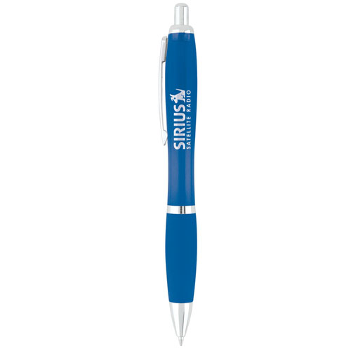 Translucent Curvaceous Gel Pen Translucent Blue