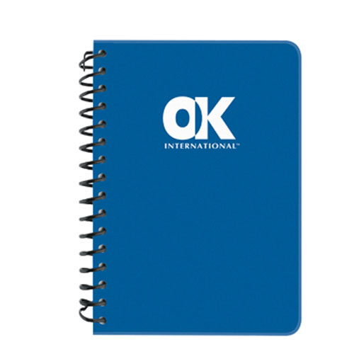 Mini Pocket Buddy Notebook Translucent Blue