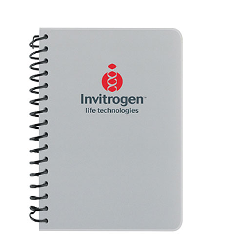Mini Pocket Buddy Notebook Translucent Silver