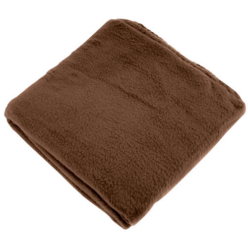 Fleece Blanket  Chocolate Brown