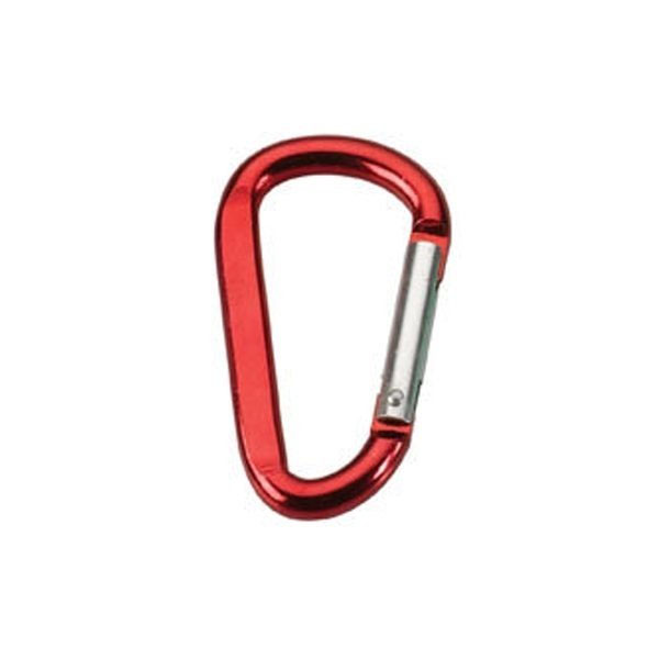 SPF 15 Lip Balm White Tube with Carabiner Clip Red