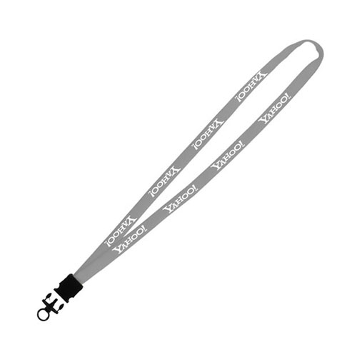 Stretchy Elastic Tube Lanyard with O-ring Attachment 3/8 Inch