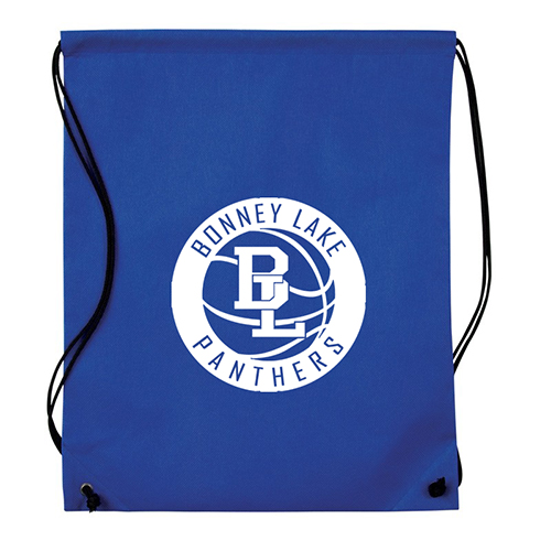 Econo String Backpack Blue