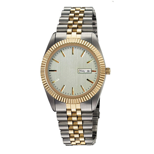 Mustang Two-Tone Men's Watch Champagne