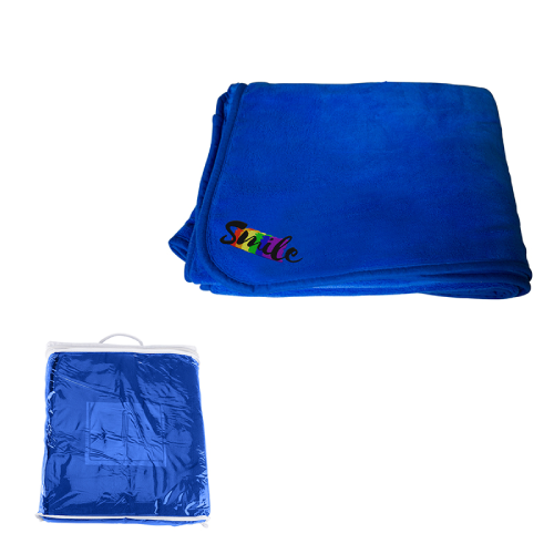 Deluxe Plush Blanket Blue
