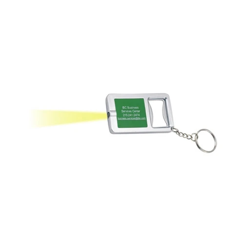 Flashlight and Bottle Opener Keychain