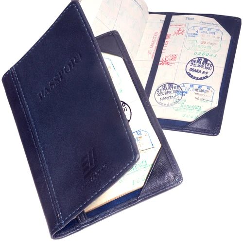 Voyager Leather Passport Jacket