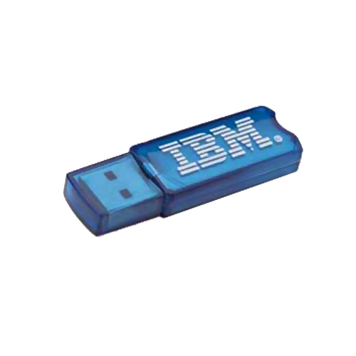 Micro Flash Drive  Translucent Blue