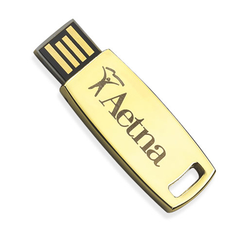 Trim Micro USB Drive  Gold
