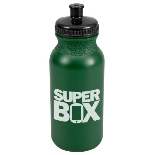 Bike Bottle BPA Free - Colors - 20 oz Green/Black
