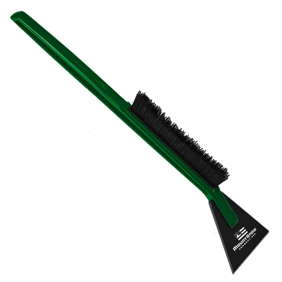Deluxe Ice Scraper Snowbrush  Black/Dark Green