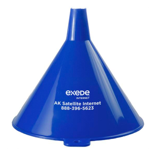 One Pint Funnel Royal Blue
