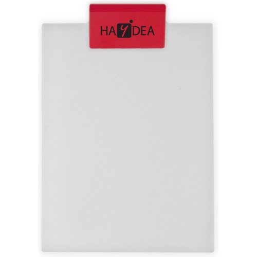 Letter Clipboard White/Red