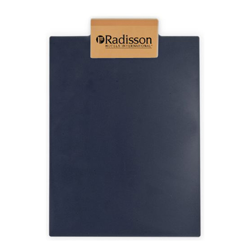 Letter Clipboard - Recycled Eco Navy Blue/Eco Tan