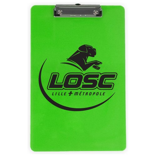 Low Profile Clipboard Transparent Green