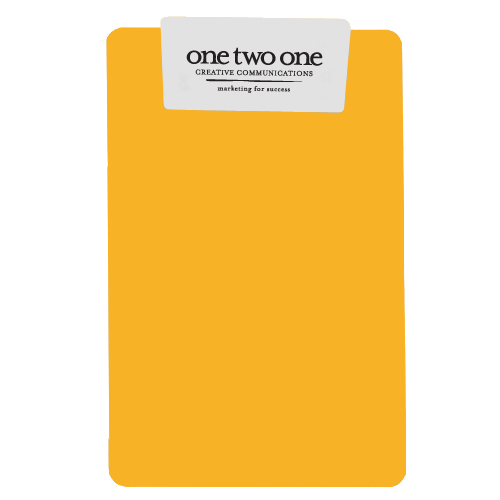 Transparent Clipboard with Jumbo Clip
