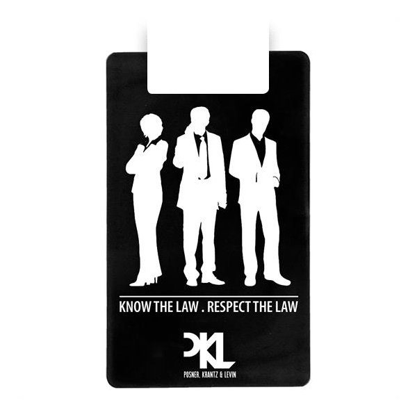 Legal Clipboard with Jumbo Clip Black