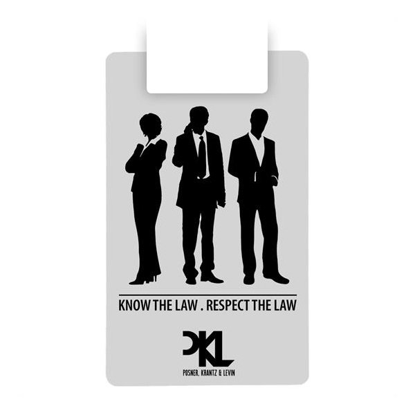 Legal Clipboard with Jumbo Clip White