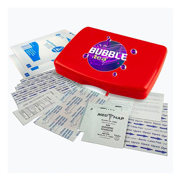 Family First Aid Kit - Digital Imprint Red