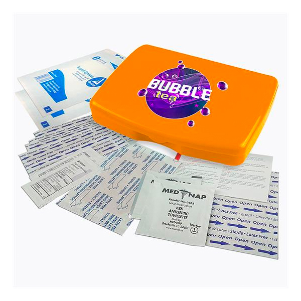 Family First Aid Kit - Digital Imprint Orange