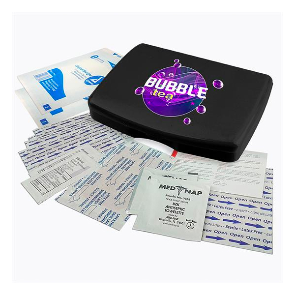 Family First Aid Kit - Digital Imprint Black