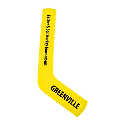 Custom Foam Hockey Stick  Yellow