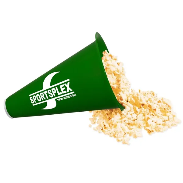 Megaphone with Popcorn Cap Green