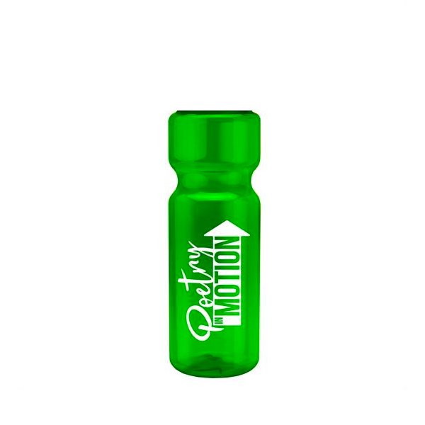 Transparent Custom Color Bottle - 28oz - BPA Free