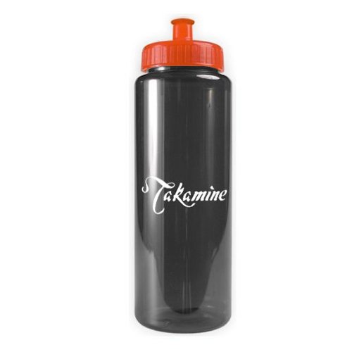 Transparent Color Bottle - 32 oz - BPA Free Smoke/Orange