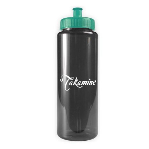 Transparent Color Bottle - 32 oz - BPA Free Smoke/Teal
