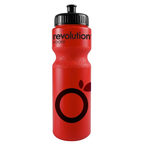 Bike Bottle - Colors - BPA Free (28 oz) Red/Black