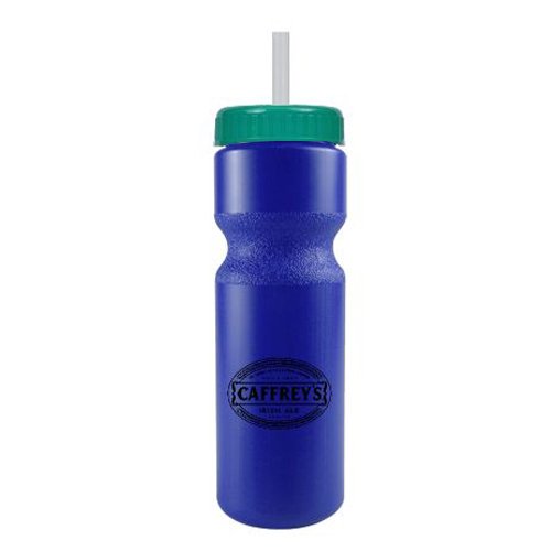 Journey Bike Bottle w/ Straw - BPA Free Royal Blue/Teal