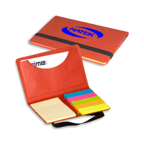 Business Card Sticky Pack Red