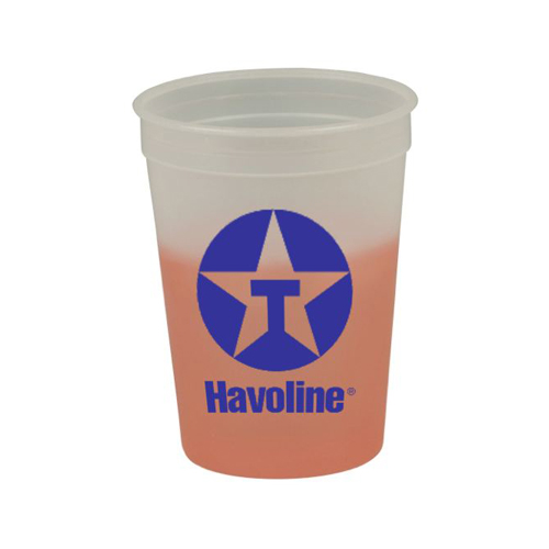 Custom Color Changing Cup - 12oz Frost to Orange