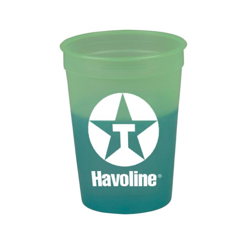 Custom Color Changing Cup - 12oz Green to Blue