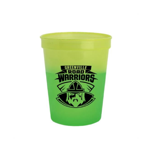 Cool Color Cup - 16oz Yellow to Green