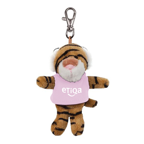 Custom Tiger Wild Bunch Key Tag T-Shirt-Pink