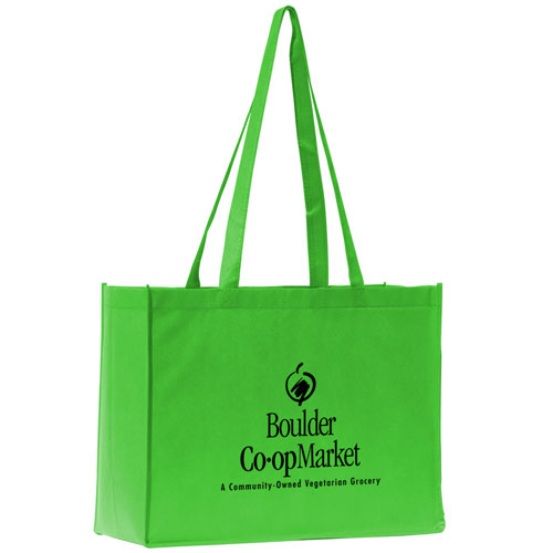 Polytex Large Convention Tote  Lime Green