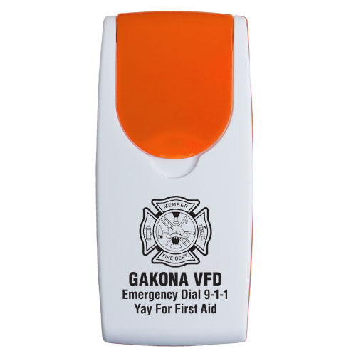 Grab & Go First Aid Kit  Orange/White