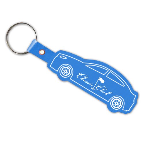 Car Key Tag Blue