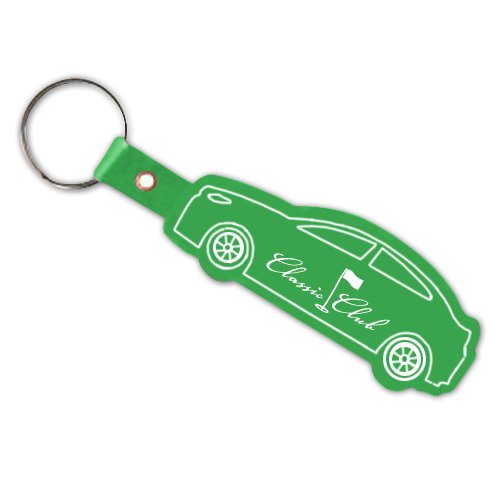 Car Key Tag Green